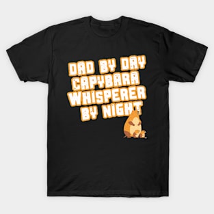 Dad by Day Cabypara Whisperer by Night T-Shirt